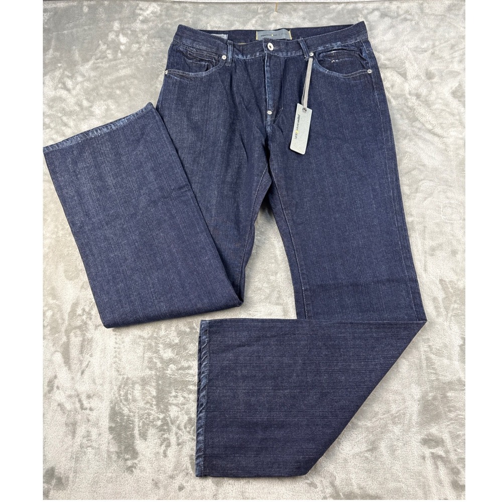 Paperdenim&cloth Dustin Low Rise Full Boot Jeans Dark Indigo 34 Mens New